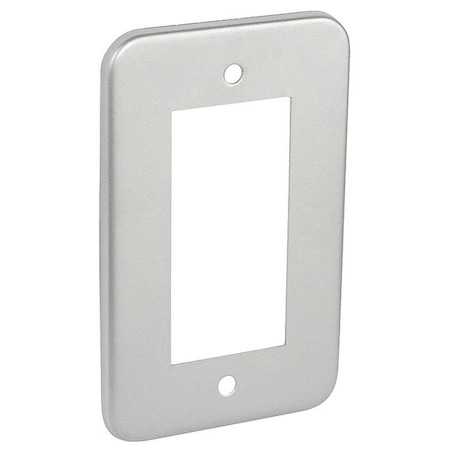 Southwire Electrical Box Cover, Rectangular, Galvanized Steel, GFCI Cover G20470